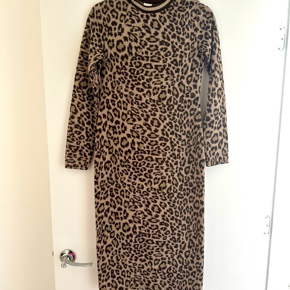 H&M midi knit dress